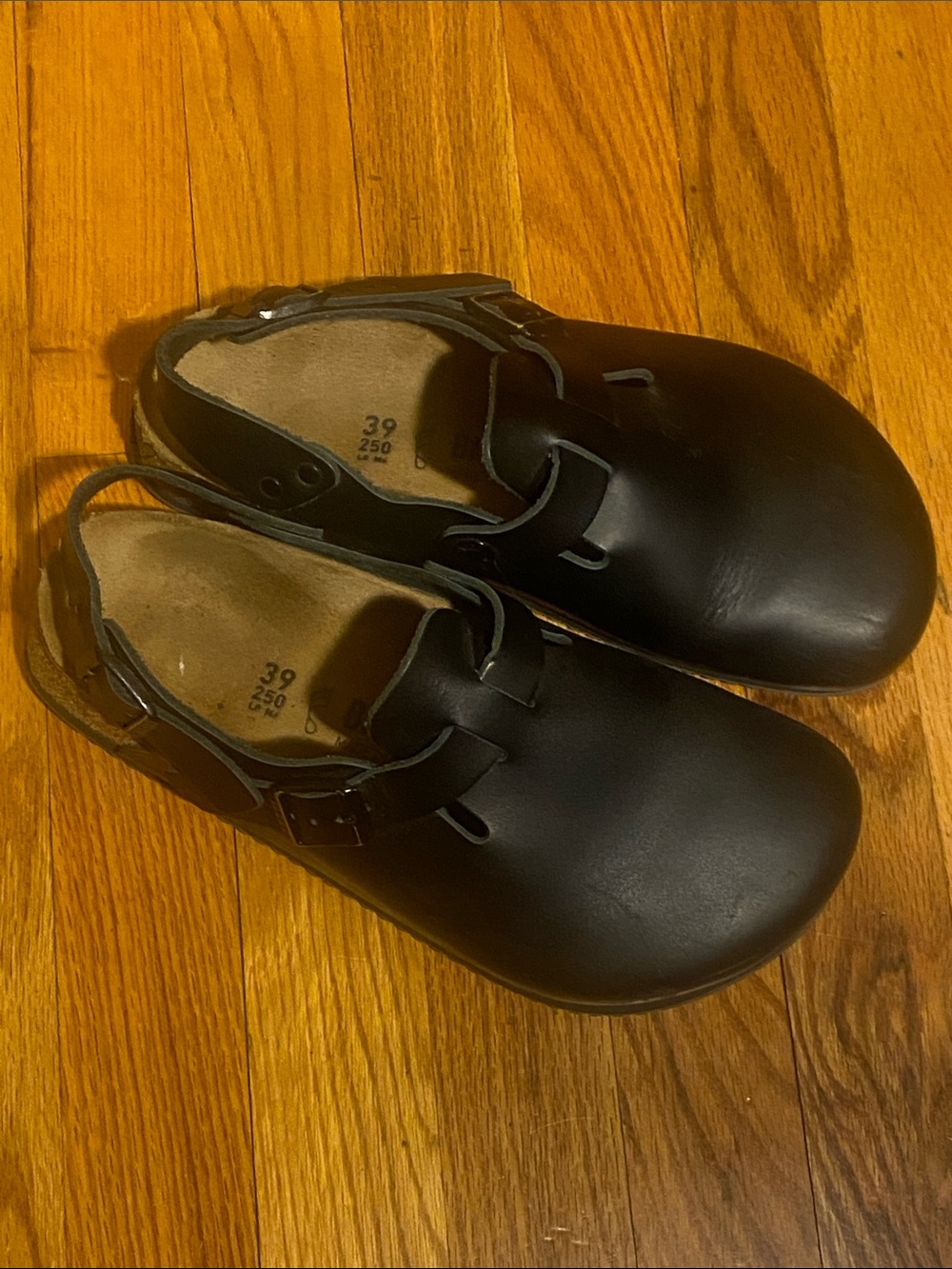 Birkenstock Tokio Super Grip Clogs Black Size 8-8.5 EUR 39 EUC - Picture 10 of 15